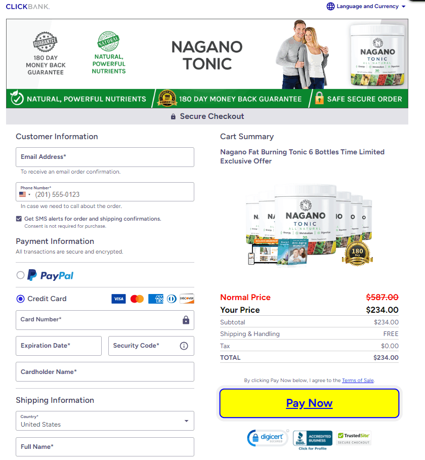 Nagano Tonic-Secure-Checkout